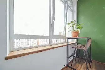 Отделка балкона гипсокартоном с утеплением и остеклением