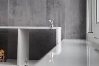 Отделка ламинатом прямоугольного балкона с утеплением