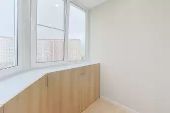 Обшивка ПВХ панелями балкона Утюжок