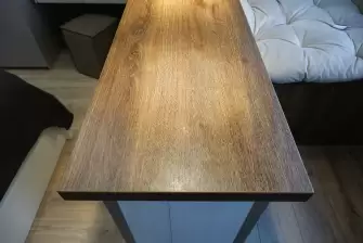 Объединение прямого балкона с комнатой