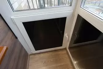 Утепление и облицовка балкона ламинатом