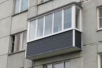 Капитальный ремонт прямого балкона с заменой остекления — Москва, ул. Флотская, д. 46, корп. 2