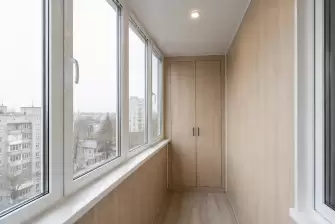 Капитальный ремонт прямого балкона с заменой остекления — Москва, ул. Флотская, д. 46, корп. 2
