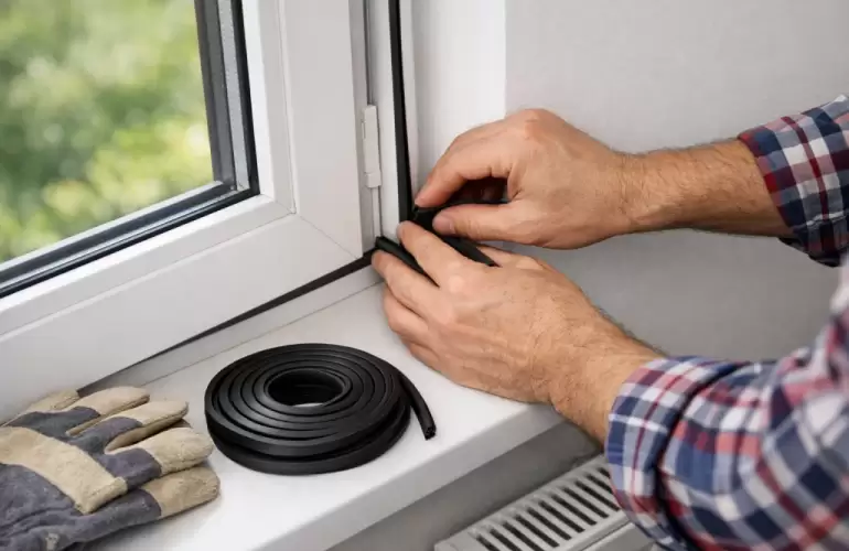 Утепление пластиковых окон