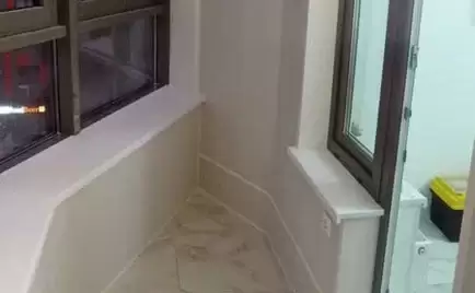 Отделка балкона с утепление в многоквартирном доме